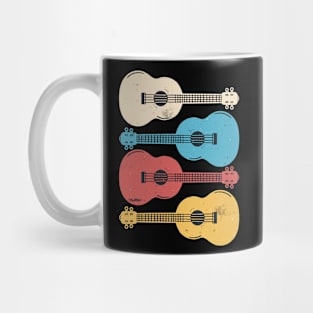 Vintage Ukelele Retro Guitar Mug